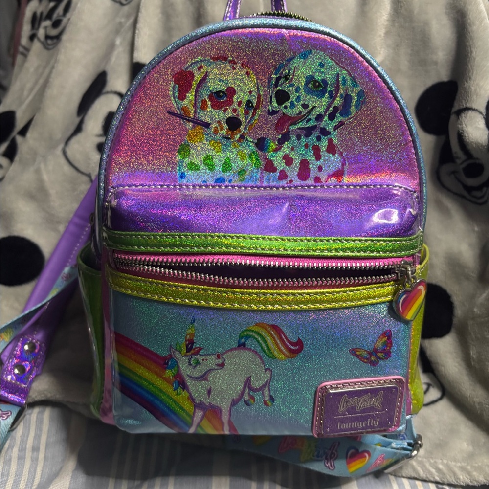 Lisa Frank x Loungefly with Dalmatian and Unicorn